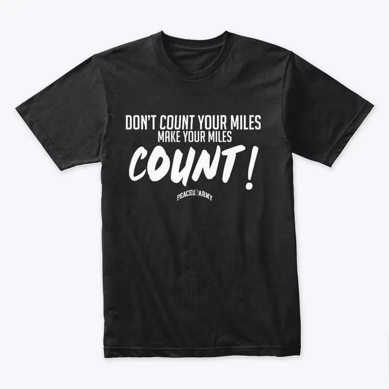 MAKE YOUR MILES COUNT!